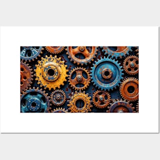 A Variety of Coloful Sprockets - Still Life Posters and Art